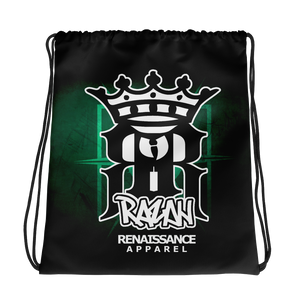 Razah Renaissance Apparel Logo Drawstring Bag Official HRMI HellRazah Music Inc. HeavenRazah Merchandise