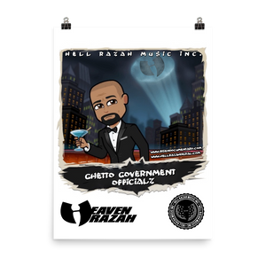 Ghetto Government Officialz Hell Razah Music Inc Poster