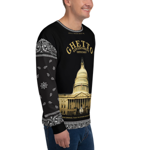 Ghetto Govt Officialz Capitol Designer Sublimated Unisex Sweatshirt