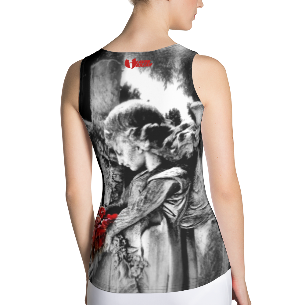 Official Heaven Razah / Hell Razah Rose Angel Designer Sublimated Cut & Sew Tank Top