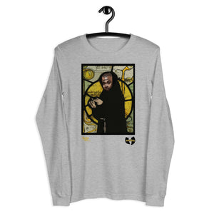 HRMI Stained Glass Renaissance Gear HeavenRazah Merch Unisex Long Sleeve Tee Official HellRazah Music Inc.