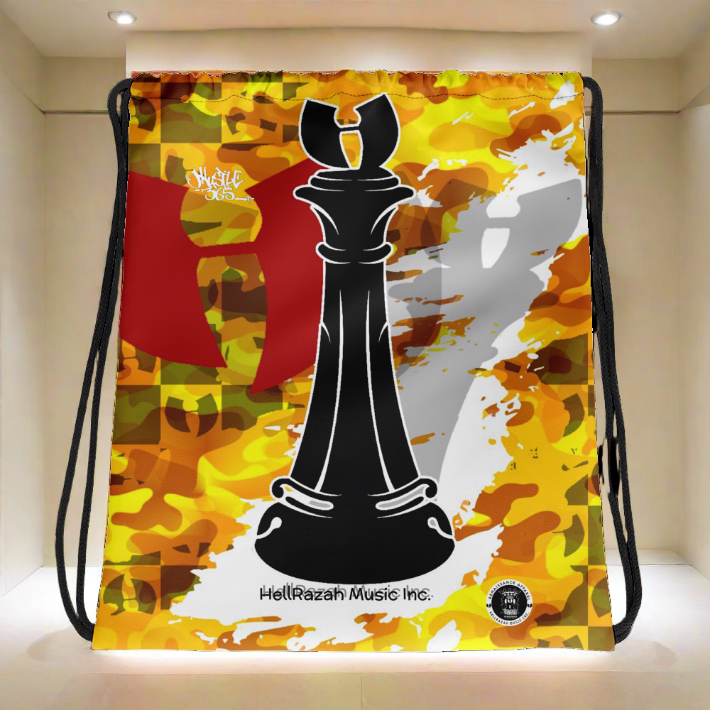 Razah Renaissance Apparel CHECKMATE Drawstring bag