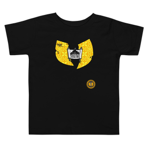 Official Hell Razah Music Inc Toddler Size Scripture Logo Design by iHustle365_ Short Sleeve Tee