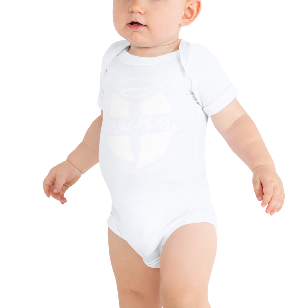 Thug Angel GGO Those Humbled Under God Official Heaven Razah Baby Bodysuit Button T-Shirt