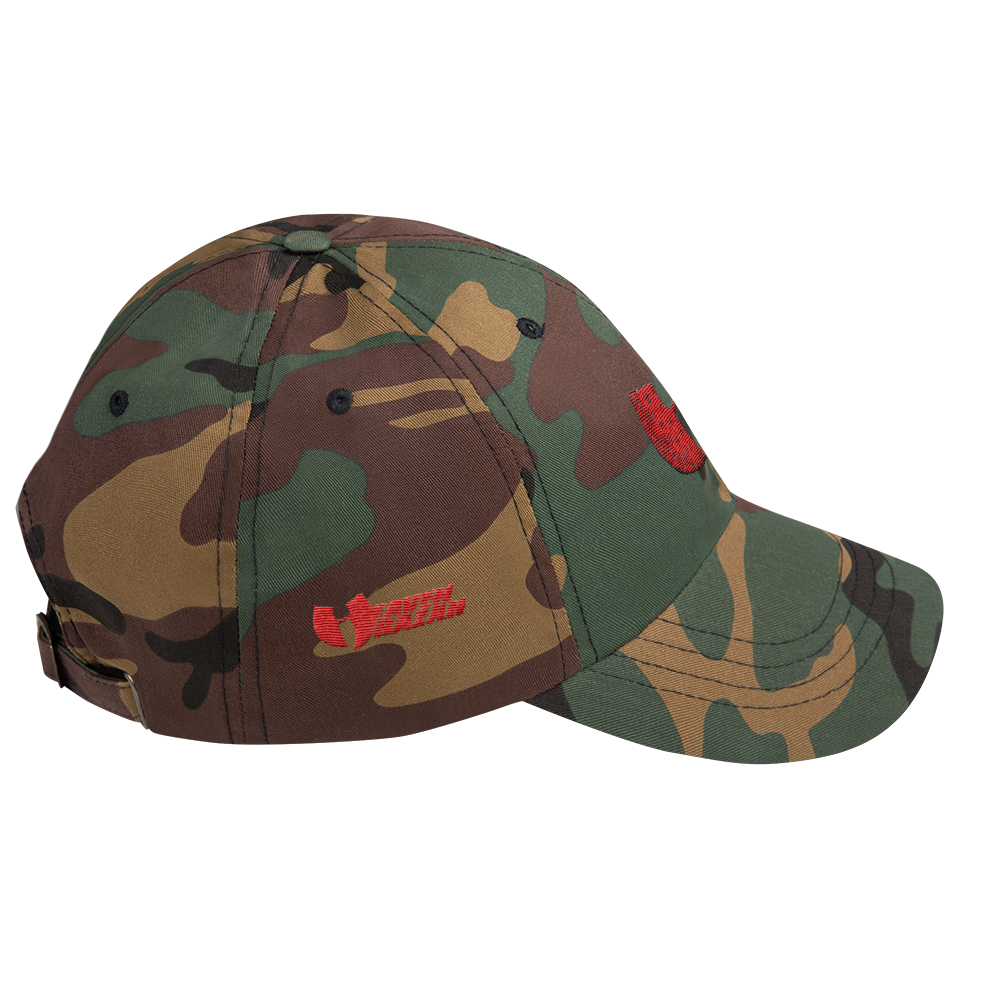 Hell Razah / Heaven Razah Red Bandana Logo Trucker Cap Dad Hat Graphics by Culture Freedom