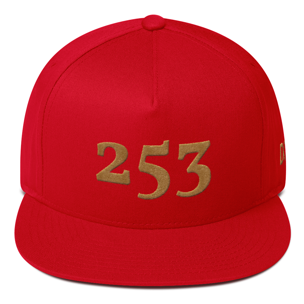 HRMI Personalized Area Code Flat Bill Snapback Cap HellRazah Music Inc