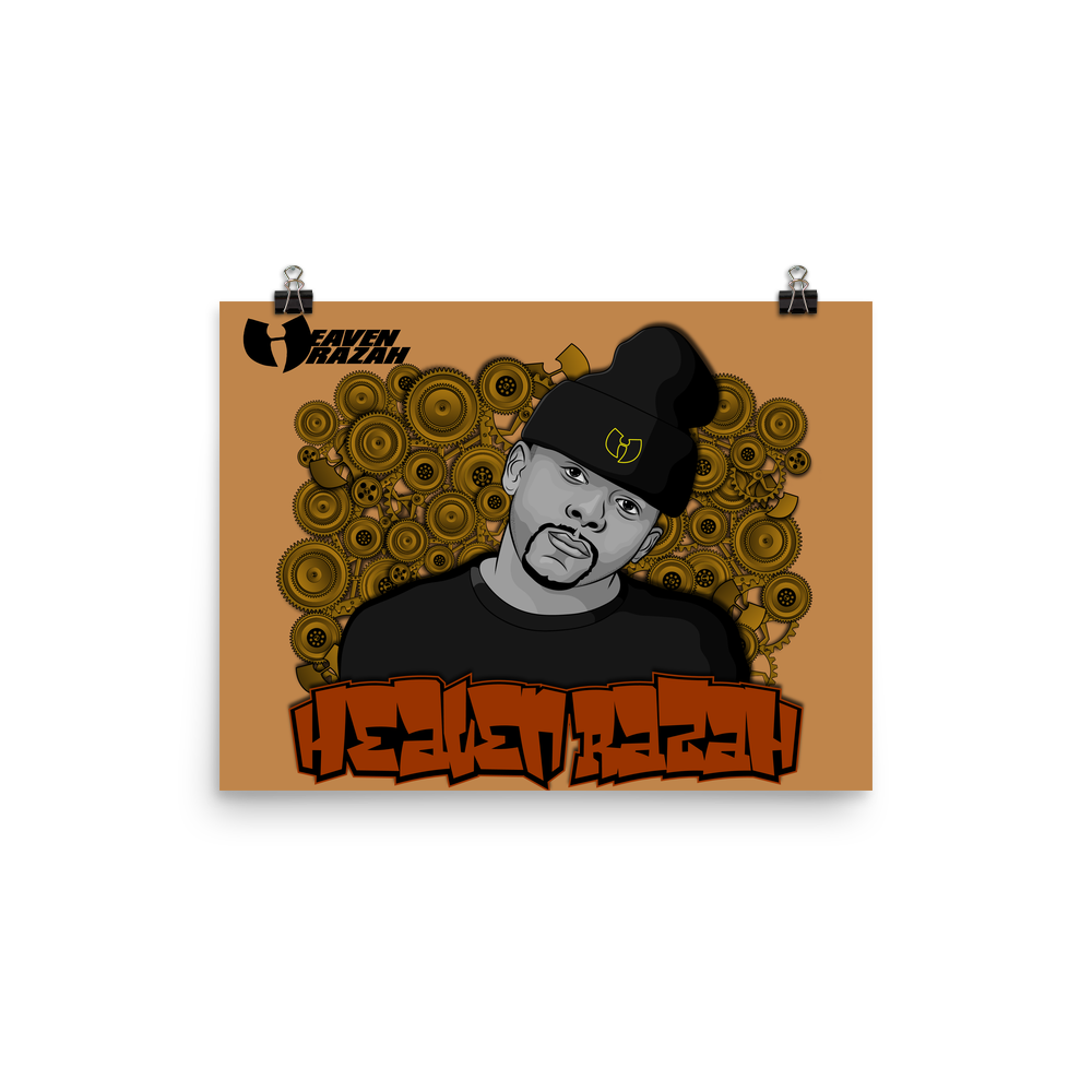 Official Heaven Razah / Hell Razah Music Inc Poster Graphics by Sly Ski Originial