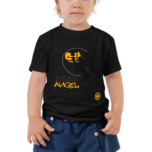 Official HellRazah Music Inc Youth Design T.H.U.G. Angel Toddler Short Sleeve Tee HeavenRazah Merch Graphics by iHustle365