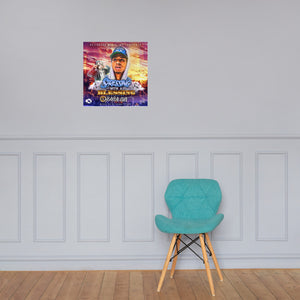 Heaven Sun and DJ Kenni Starr - Stressing with a Blessing Photo Paper Poster