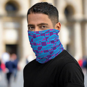 R.A. Grape Face Shield - Neck Gaiter