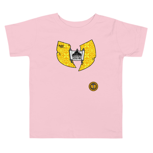 Official Hell Razah Music Inc Toddler Size Scripture Logo Design by iHustle365_ Short Sleeve Tee