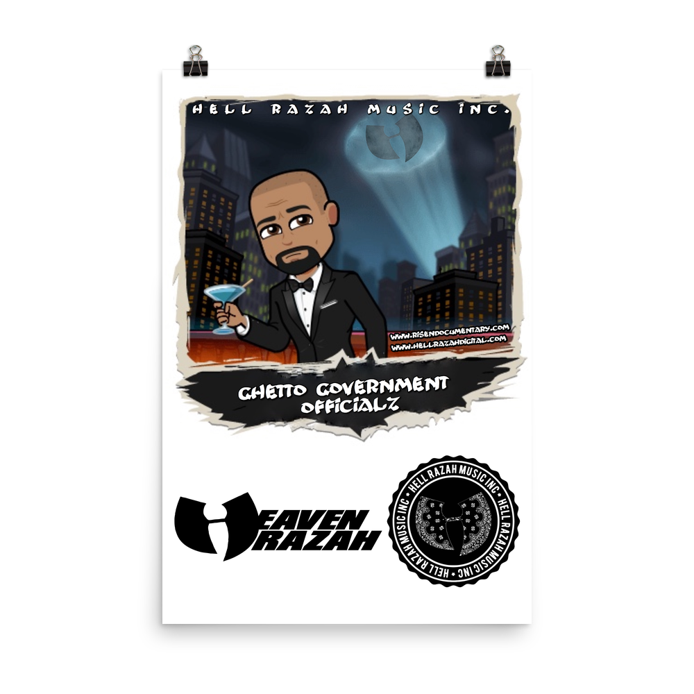 Ghetto Government Officialz Hell Razah Music Inc Poster