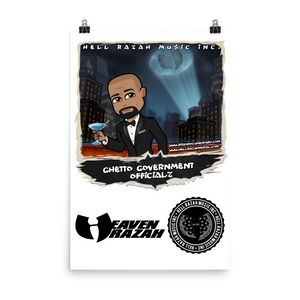 Ghetto Government Officialz Hell Razah Music Inc Poster