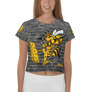 Official Heaven Razah / Hell Razah Music Inc Killer Bee Designer T-Shirt Crop Top Tee