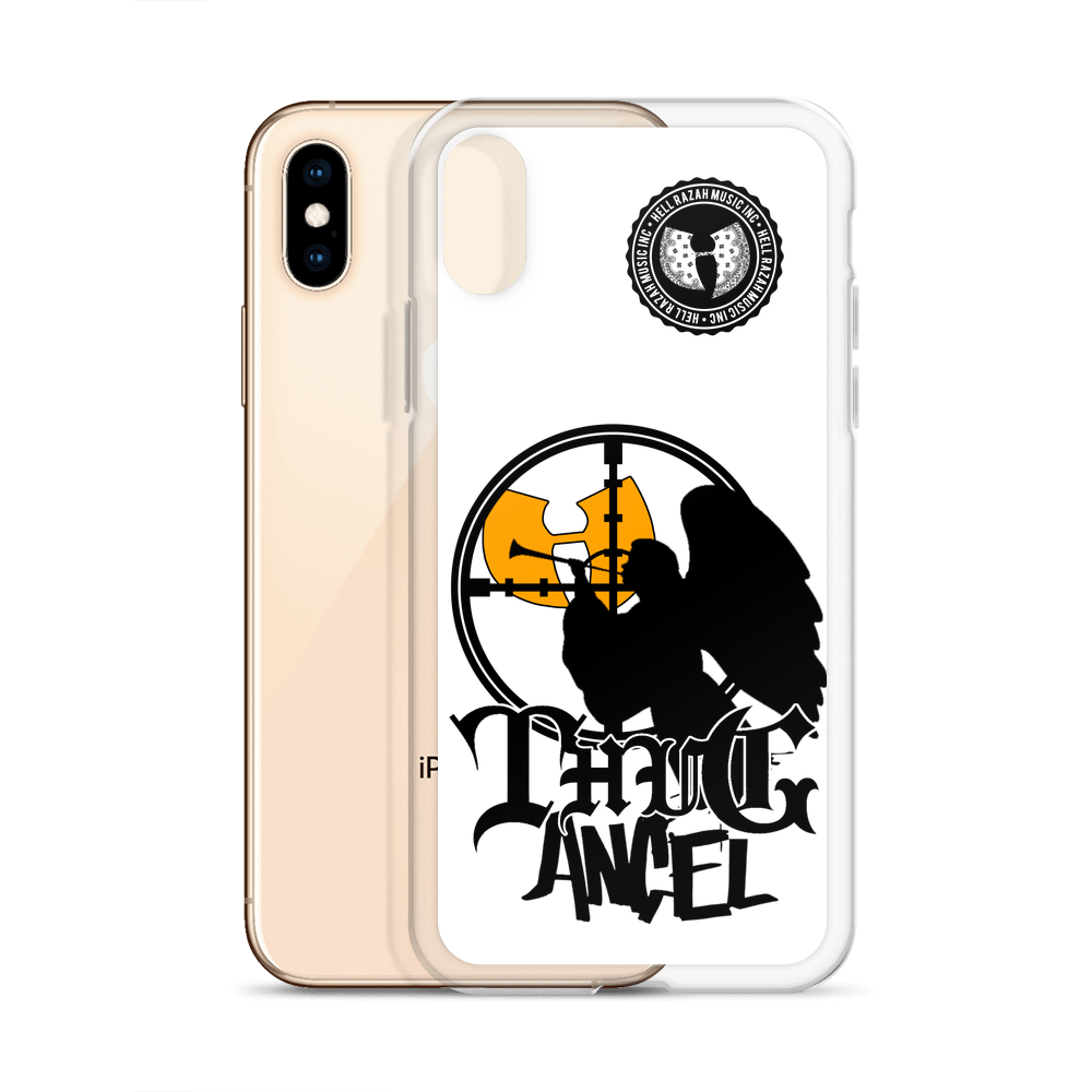 Official Hell Razah Music Inc Thug Angel iPhone Case Graphics by iHustle365