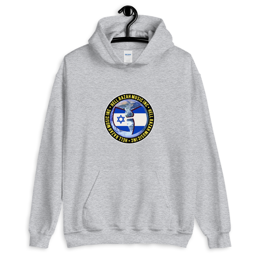 Renaissance Apparel Heaven Sent Designer Hooded Jacket - Unisex Hoodie HRMI HellRazah Music Inc -vHeavenRazah
