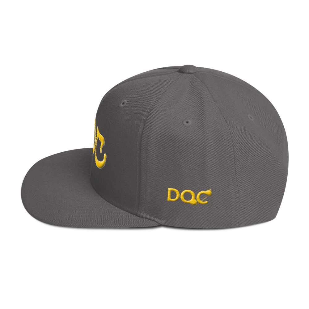 DOC Embroidered Snapback Hat