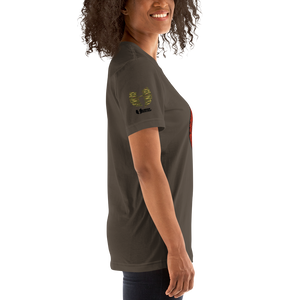 Official Heaven Razah / Hell Razah Music Inc Red Bandana Logo Soft Tee Unisex T-Shirt Graphics by Culture Freedom