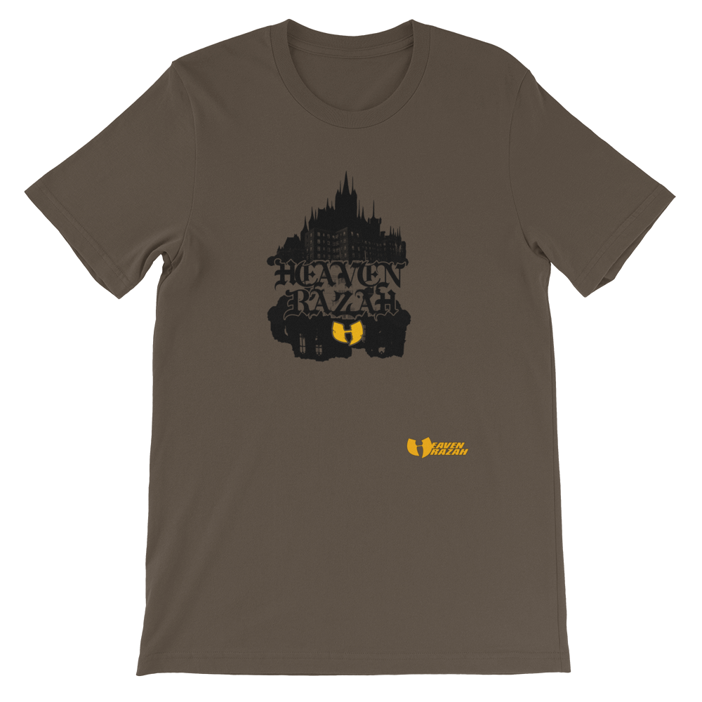 Official Heaven Razah Temple Designer Tee Hell Razah Music Inc Short-Sleeve Unisex T-Shirt art by iHustle365_