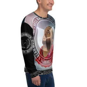 Hell Razah Music Inc Head in Clouds Designer Unisex Sweatshirt Graphics by STRS Design