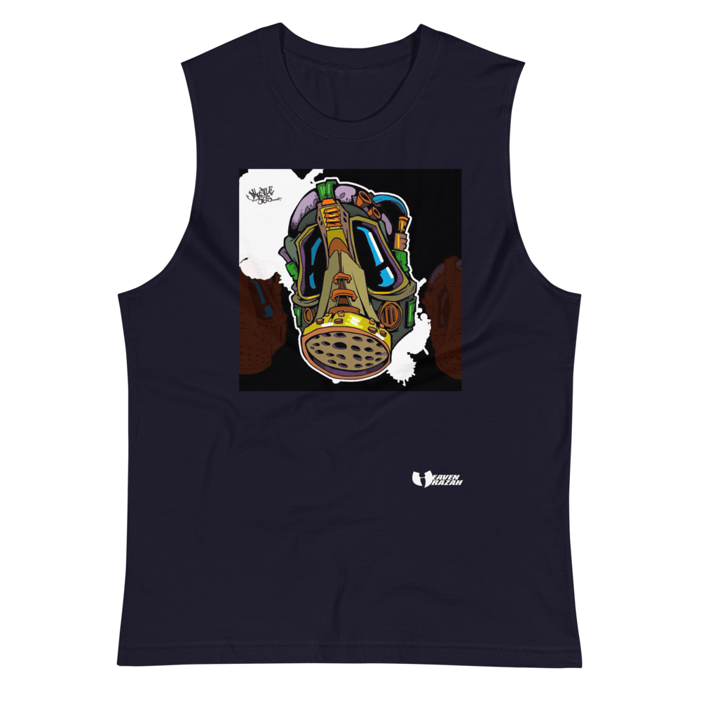Gassed Up America from Hell Razah Music IncGraphics by iHustle365_ Official Heaven Razah Merchandise Designer Muscle Shirt DiamondzOC