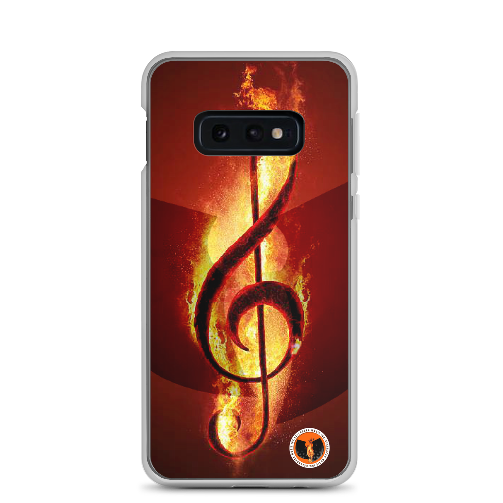 Official HellRazah Music Inc. Designer Limited Edition Fire Samsung Case HeavenRazah Merch Graphics by SmuveMassBeatz