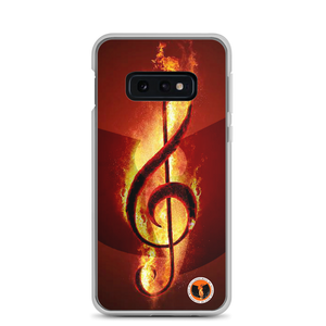 Official HellRazah Music Inc. Designer Limited Edition Fire Samsung Case HeavenRazah Merch Graphics by SmuveMassBeatz