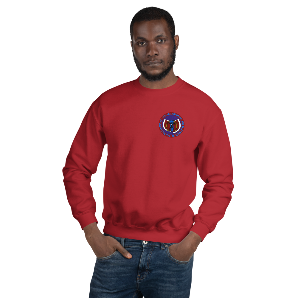 HRMI BLACK Superman 2 Hell Razah Music Inc Designer Sweatshirt HeavenRazah Official Merch Graphics by iHustle365