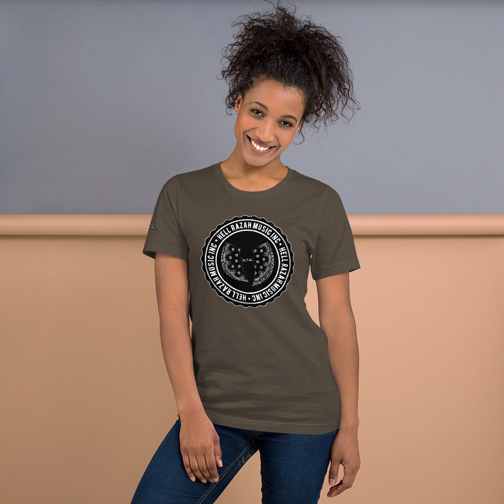 Official Heaven Razah Wingz Up Tee Hell Razah Music Inc Logo Designer Short-Sleeve Unisex T-Shirt
