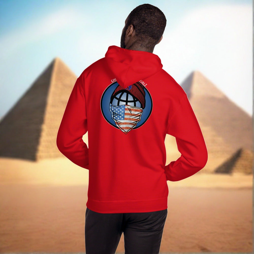 Ghetto Gov't Officialz Worldwide Flag Unisex Hoodie