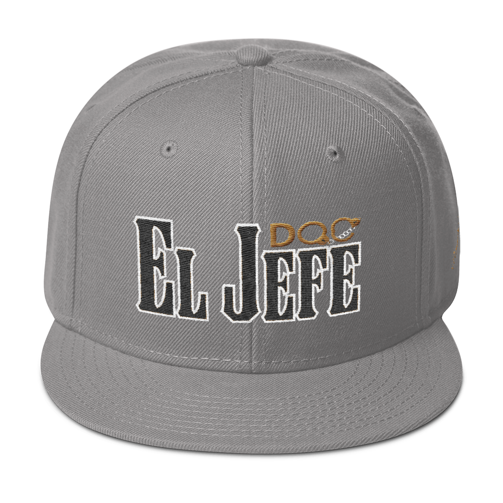 El Jefe por DiamondzOC The Boss Hat Designer Urban Snapback Hat