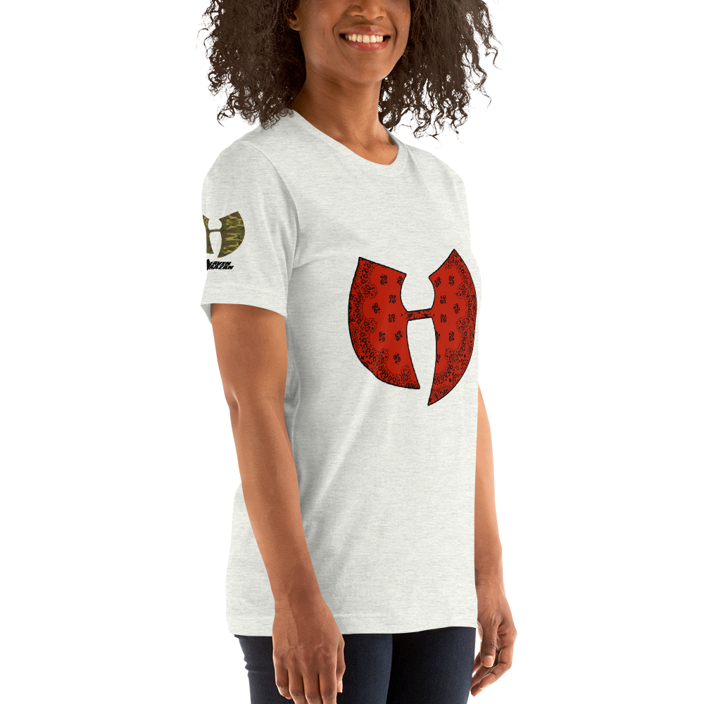Official Heaven Razah / Hell Razah Music Inc Red Bandana Logo Soft Tee Unisex T-Shirt Graphics by Culture Freedom