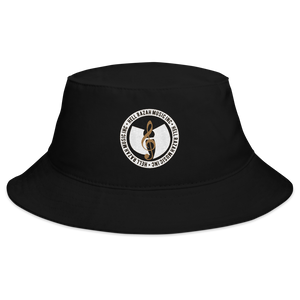 Official Hell Razah Music Inc. Gold Note Logo Designer Old School Bucket Hat Heaven Razah Merch