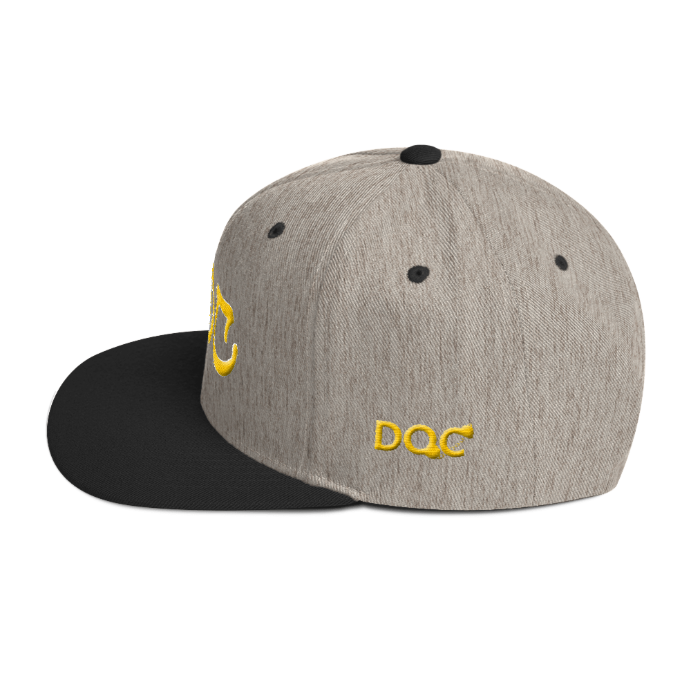 DOC Embroidered Snapback Hat
