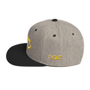 DOC Embroidered Snapback Hat