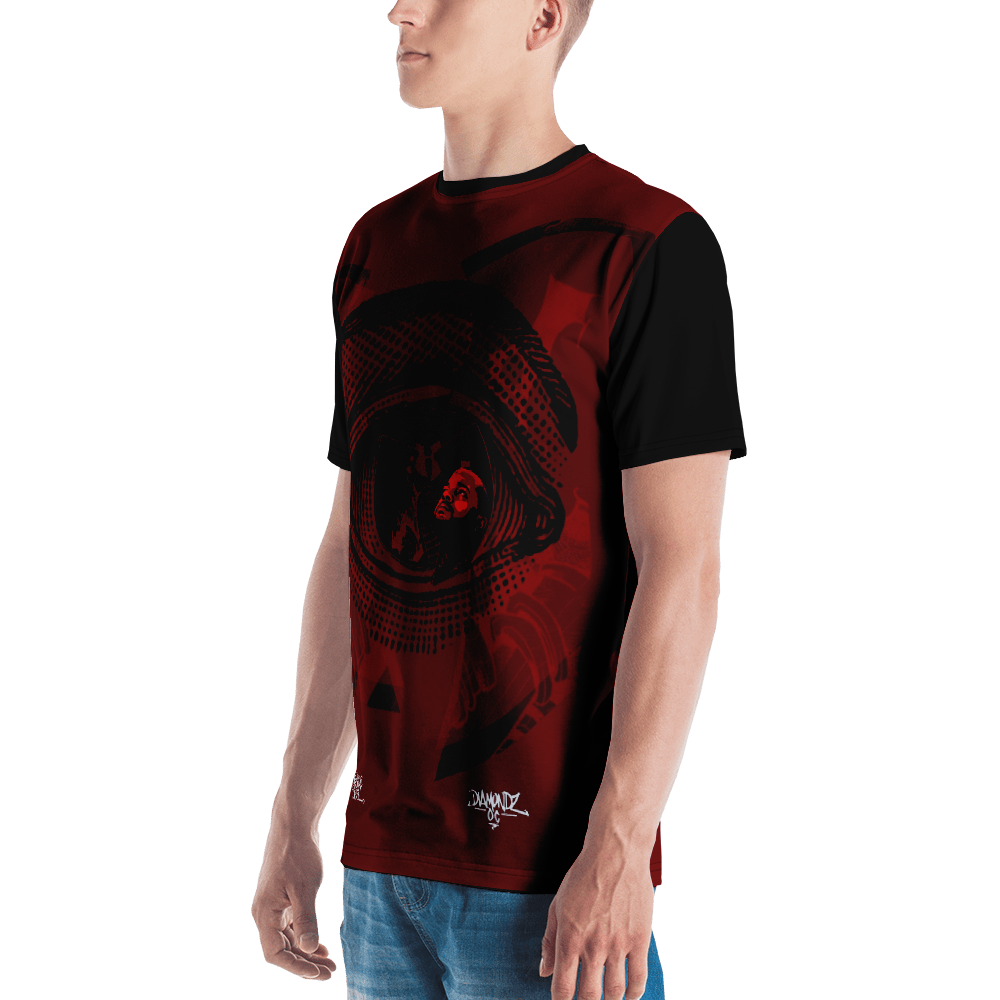 HRMI All Seeing Eye HellRazah Music Inc. Designer Men's T-shirt HeavenRazah Merch