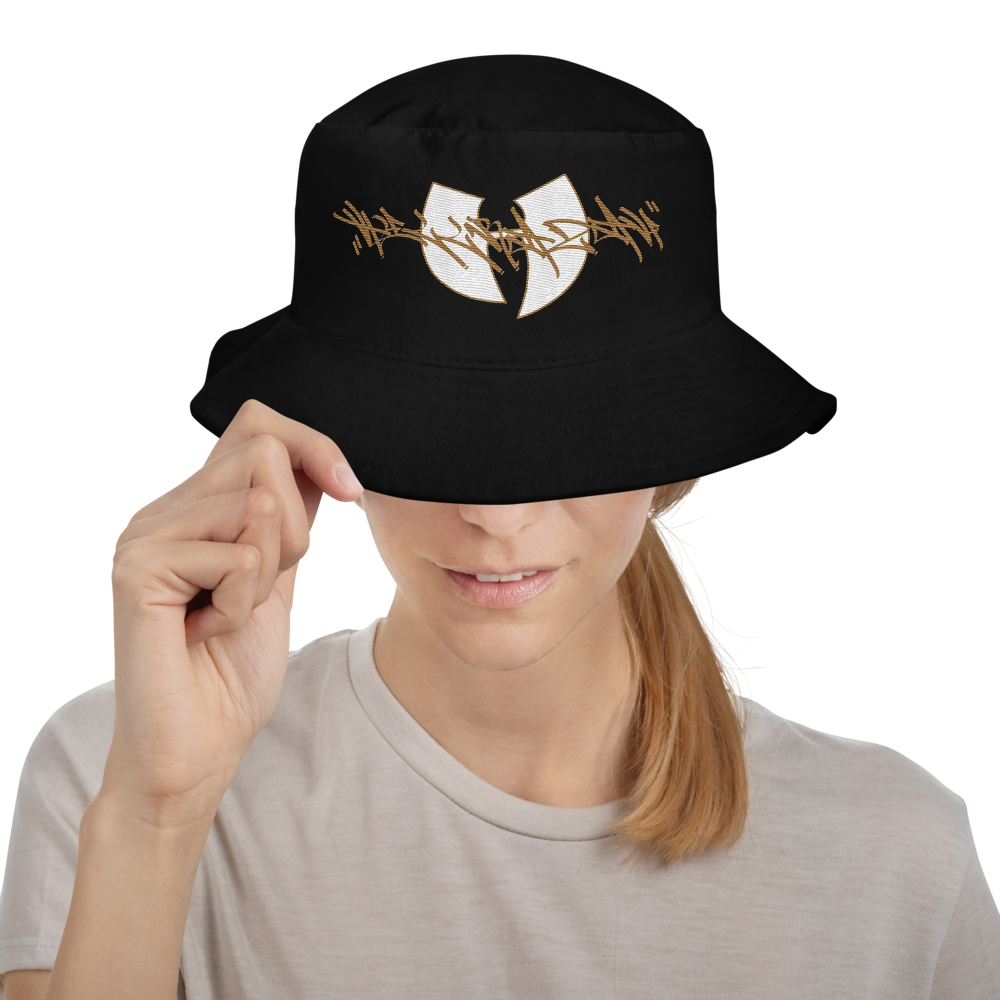 Official HellRazah Music Inc Skater Style Old School Bucket Hat HeavenRazah Merch Graphics by Sly Ski Original