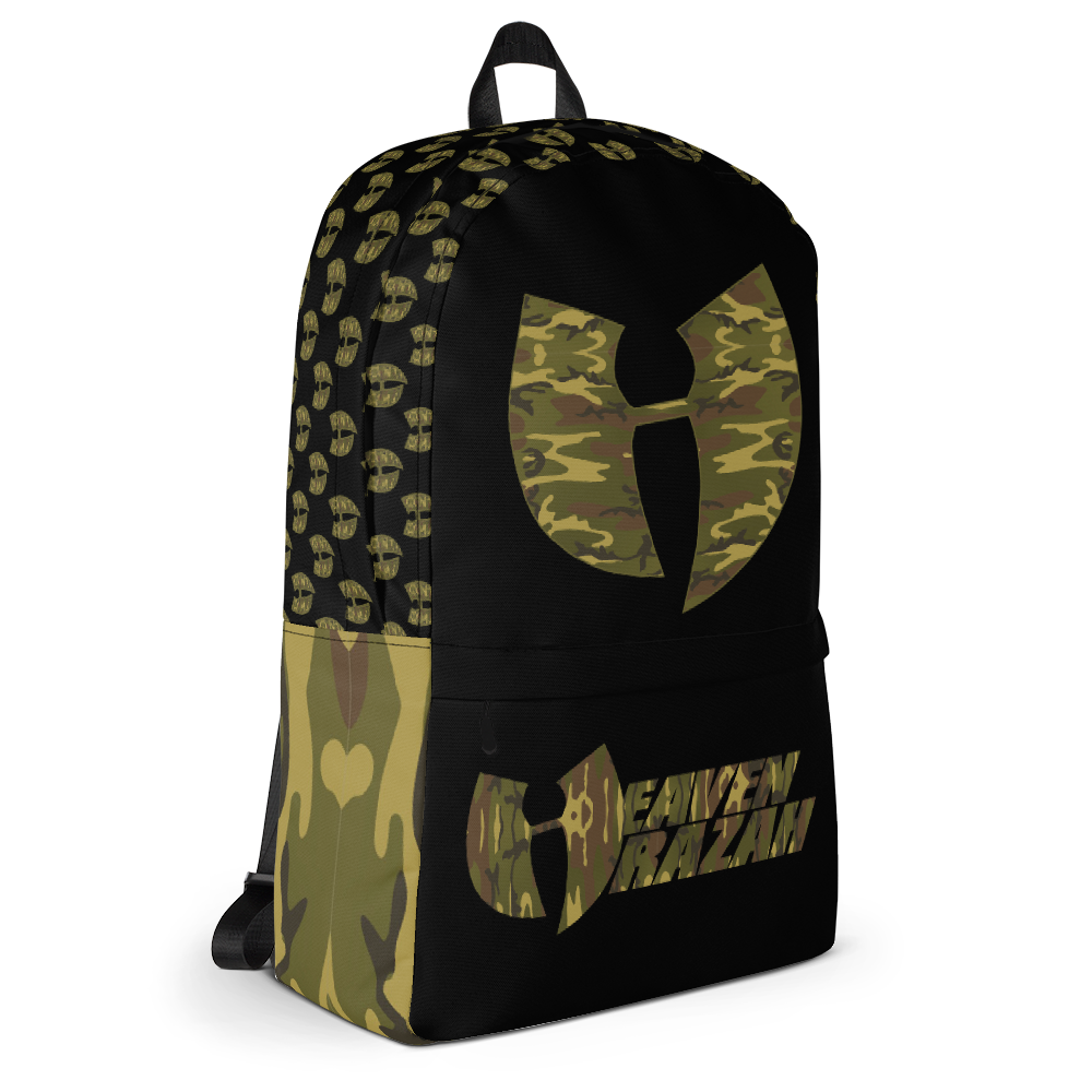 Official Heaven Razah / Hell Razah Music Camoflauge Came Designer Backpack