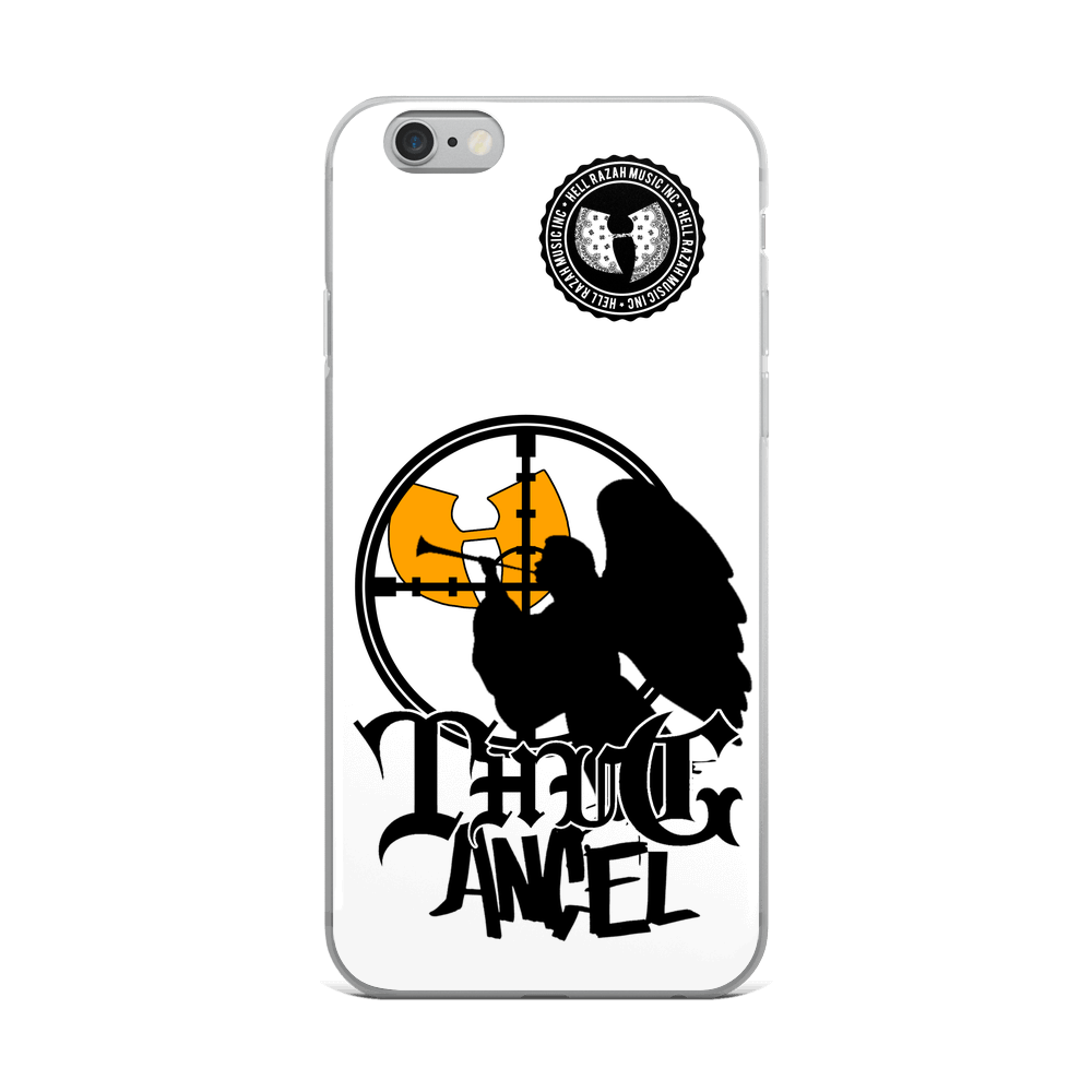 Official Hell Razah Music Inc Thug Angel iPhone Case Graphics by iHustle365