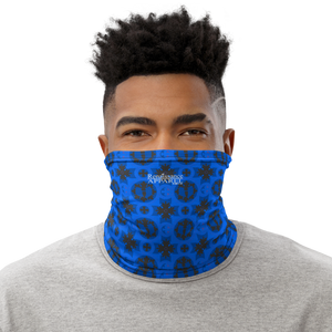 Renaissance Blue Azure Face Covering - Neck Gaiter