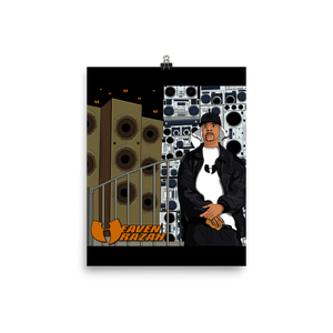 Official Heaven Razah / Hell Razah Music Inc. Merchandise Poster Graphics by Sly Ski Original