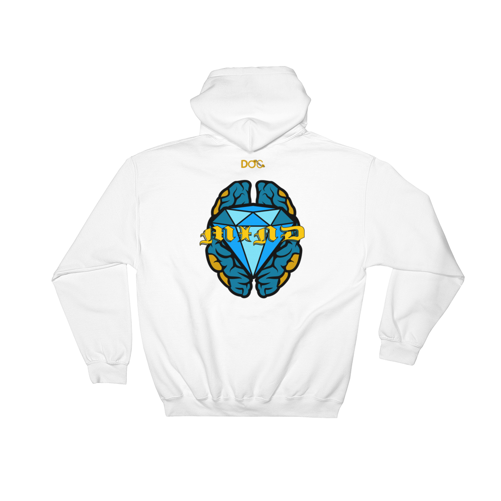 Your Mind Is A DiamondzOC Designer Urban Unisex Hoodie - Hooded Sweatshirt DOC Graphics by iHustle365