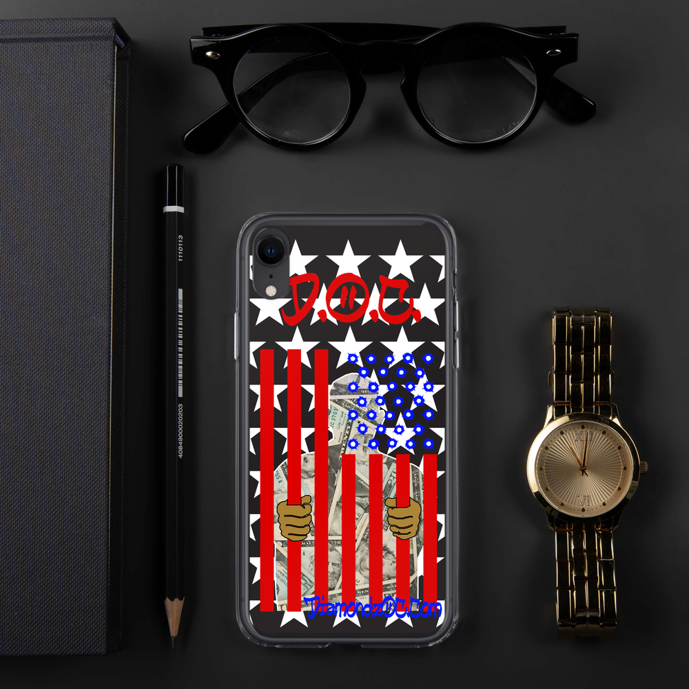 Prison 4 Profit Flag by DOC iPhone Case