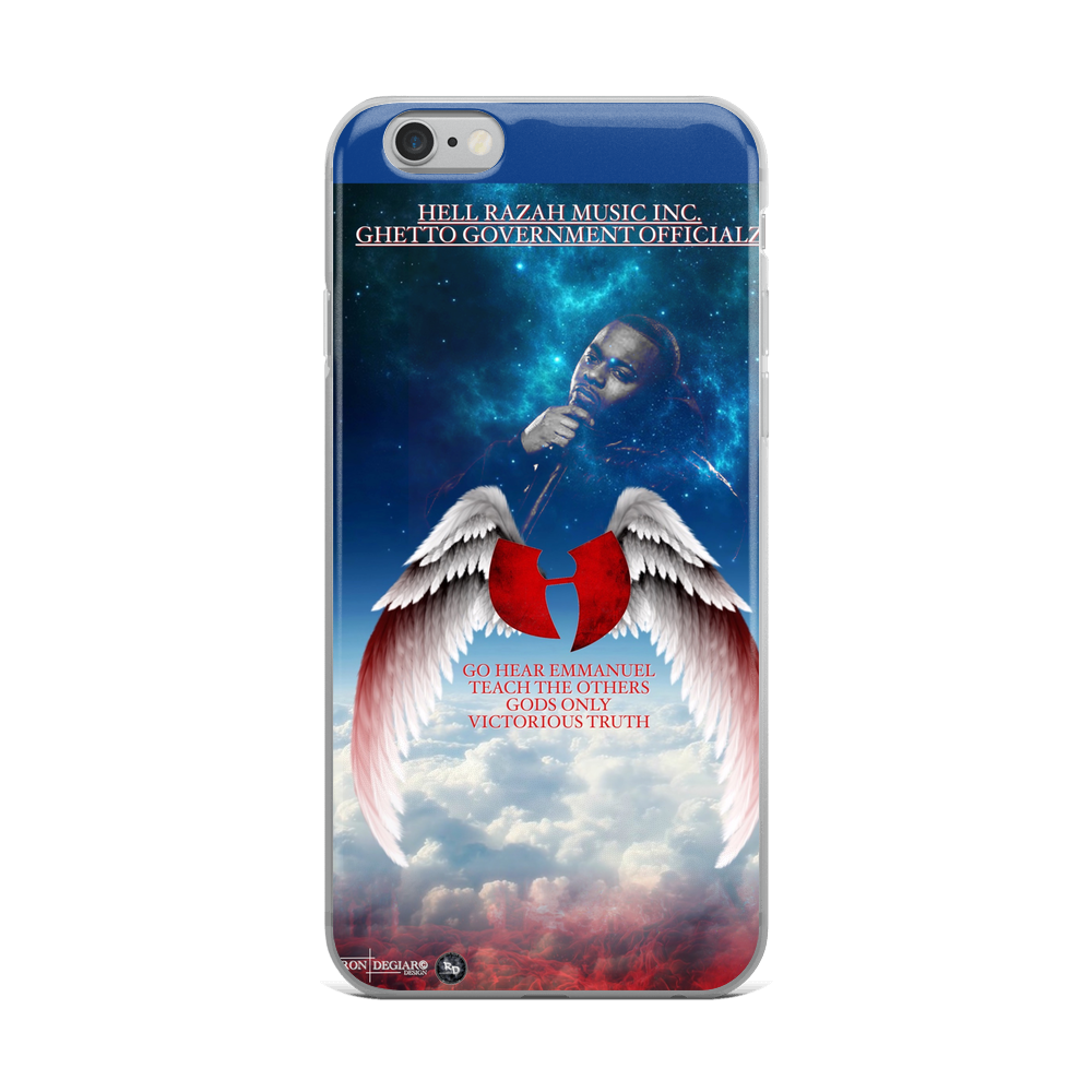 Official Hell Razah Music Wingz iPhone Case