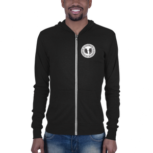 Official Hell Razah Music Inc Cherub with Mic Heaven Razah Merch Unisex Zip Hoodie Graphics by SmuveMassBeatz