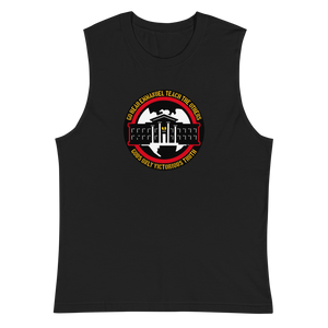 Ghetto Gov't Officialz Logo Designer Unisex Muscle Shirt