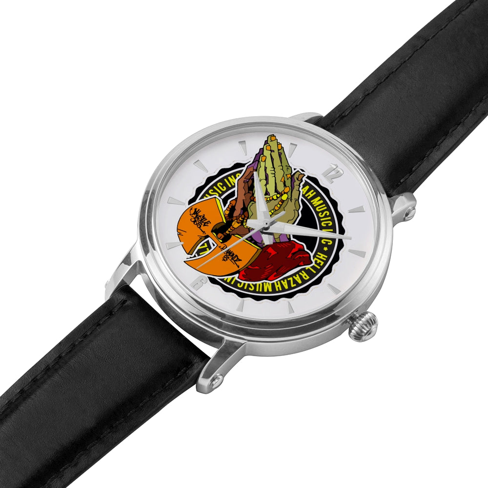 HRMI Hell Razah Music Inc, Logo Watch Multiple iHustle365 Variants Mens Designer Watch HeavenRazah Merch