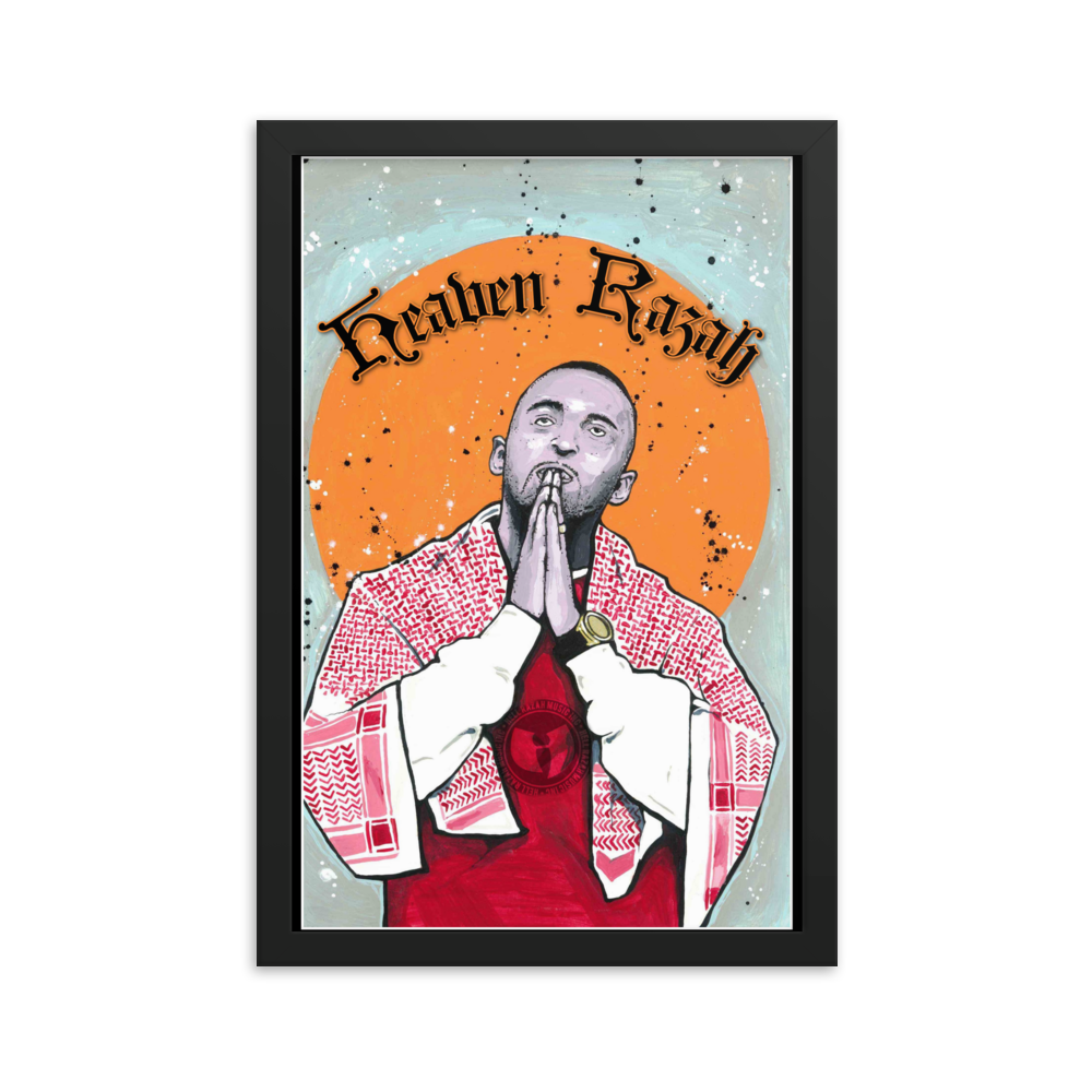 Heaven Razah Framed Paper Poster