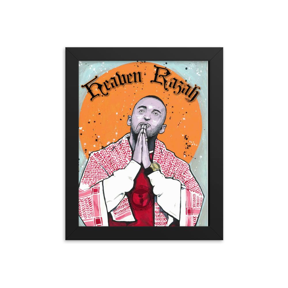 Heaven Razah Framed Paper Poster