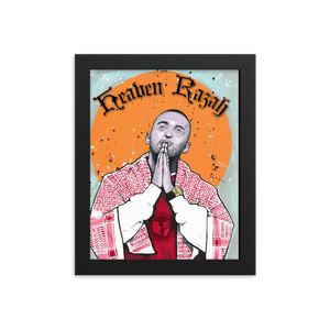 Heaven Razah Framed Paper Poster